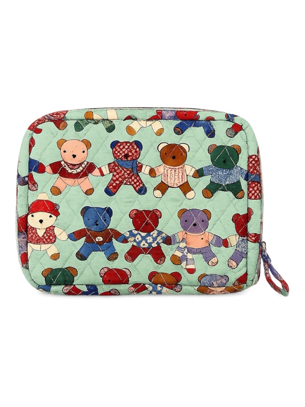 Vera Bradley Toasty Teddies Essential Cord Organizer NWT
